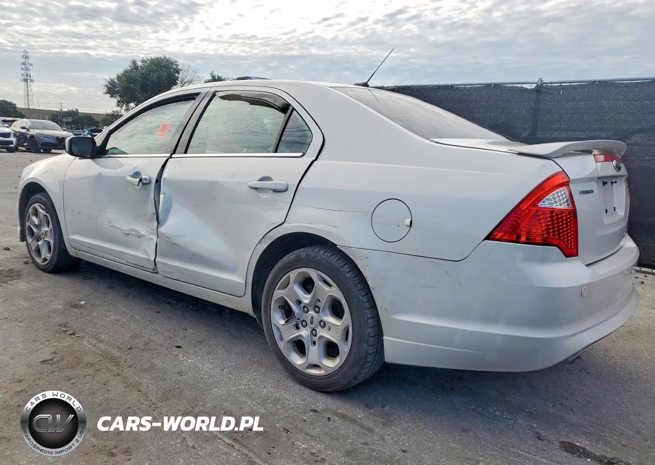 2010 Ford Fusion Se VIN:3FAHP0HG6AR111126 - 2