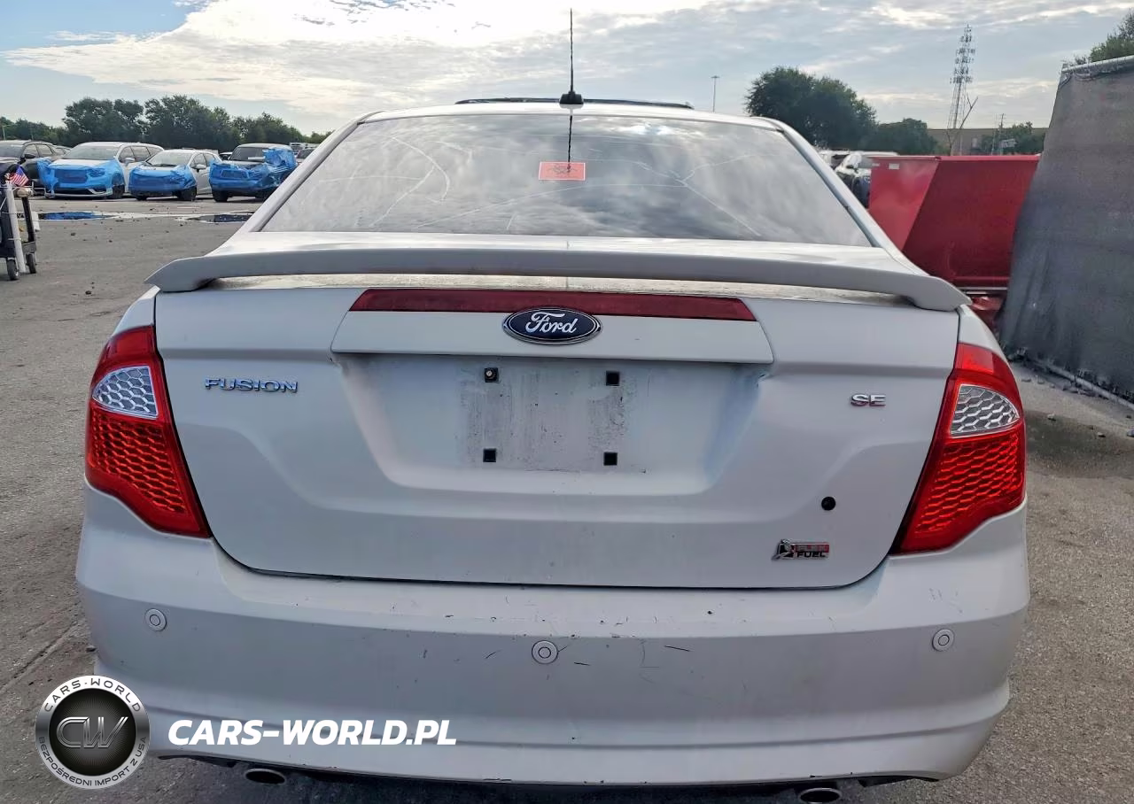 2010 Ford Fusion Se VIN:3FAHP0HG6AR111126 - 6