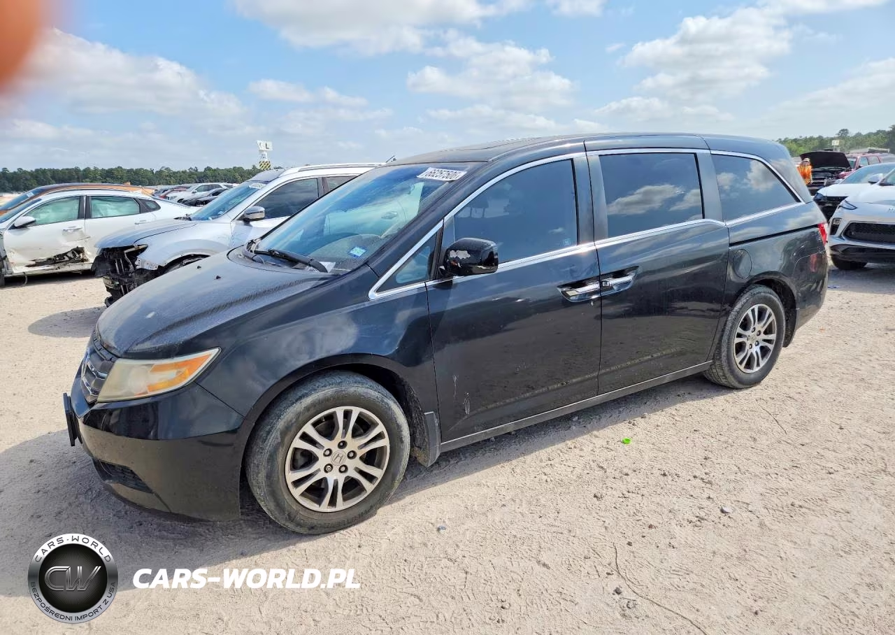2012 Honda Odyssey Exl VIN:5FNRL5H67CB042157 - 1