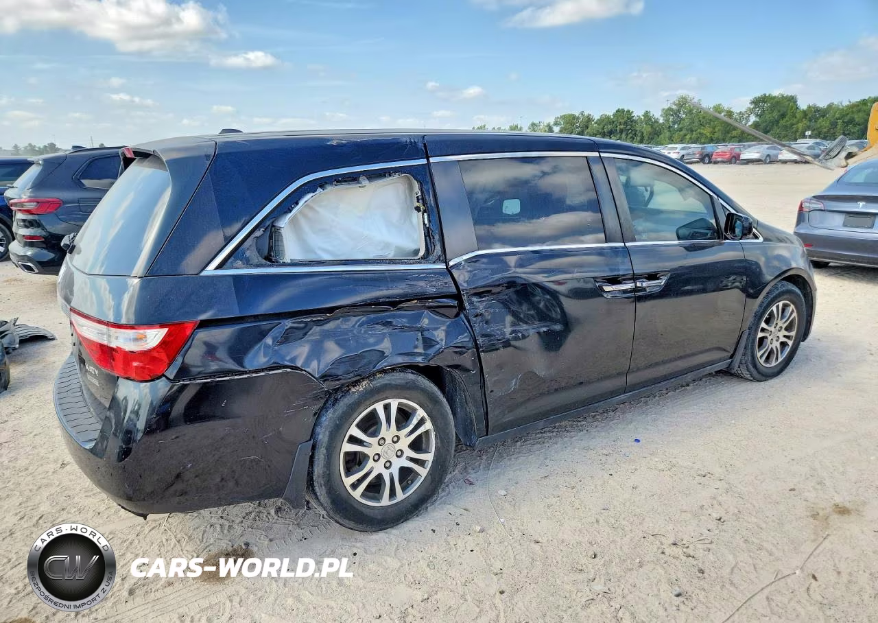 2012 Honda Odyssey Exl VIN:5FNRL5H67CB042157 - 3