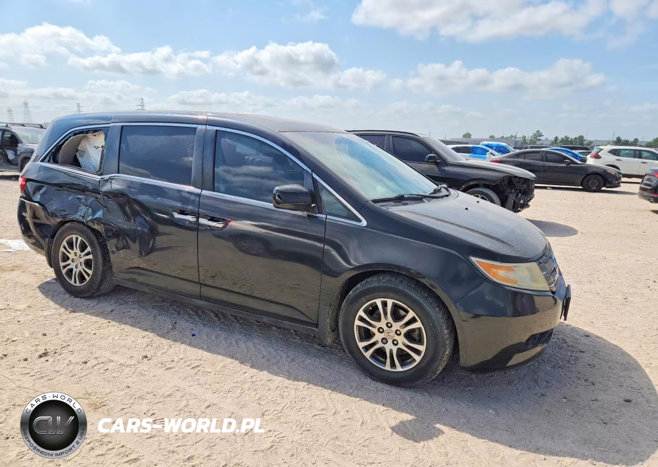 2012 Honda Odyssey Exl VIN:5FNRL5H67CB042157 - 4