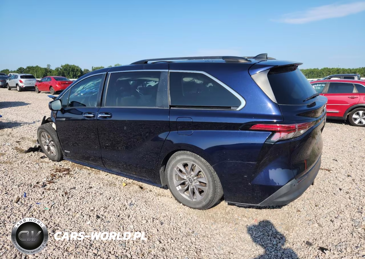 2021 Toyota Sienna Xle VIN:5TDYRKEC8MS035783 - 2