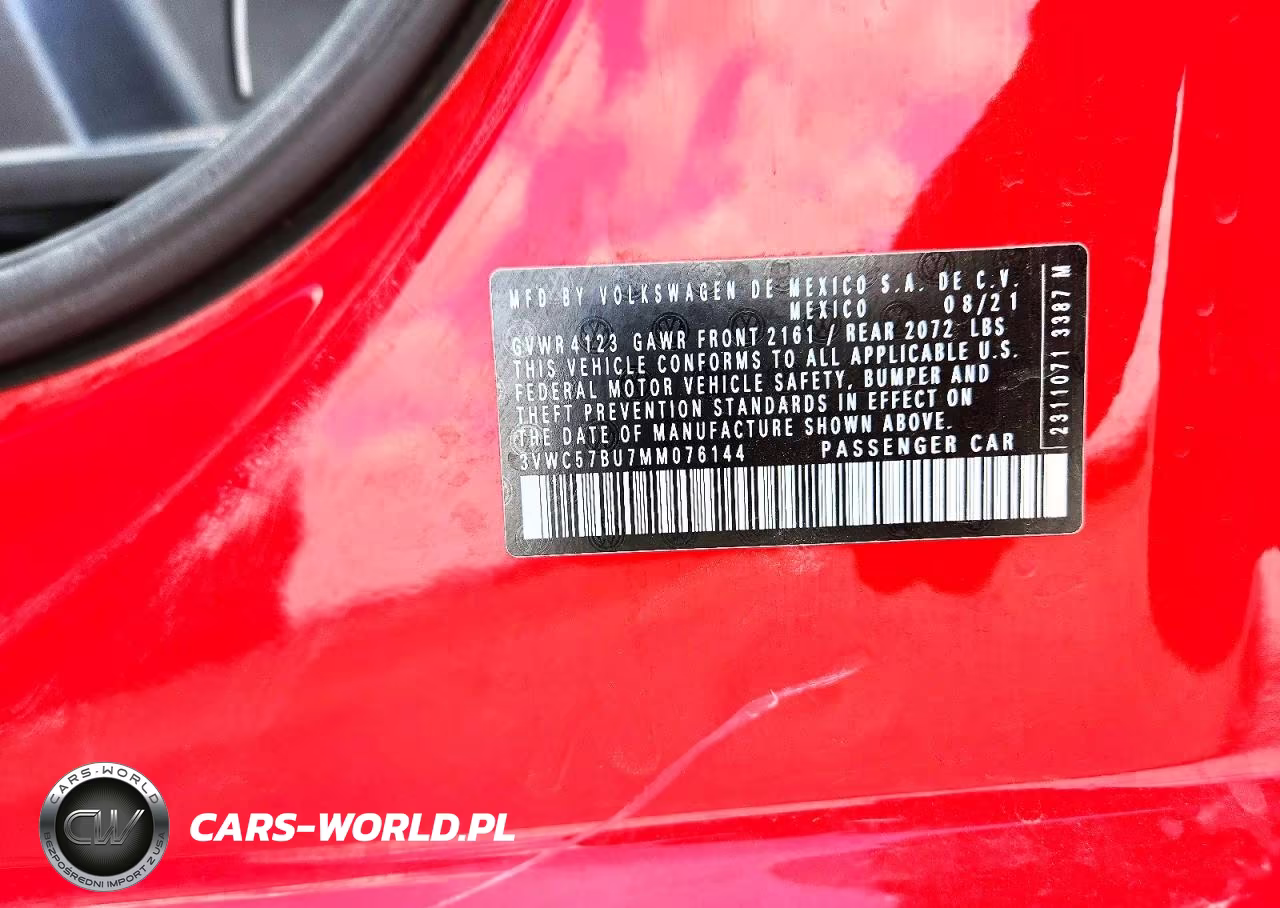 2021 Volkswagen Jetta S VIN:3VWC57BU7MM076144 - 13