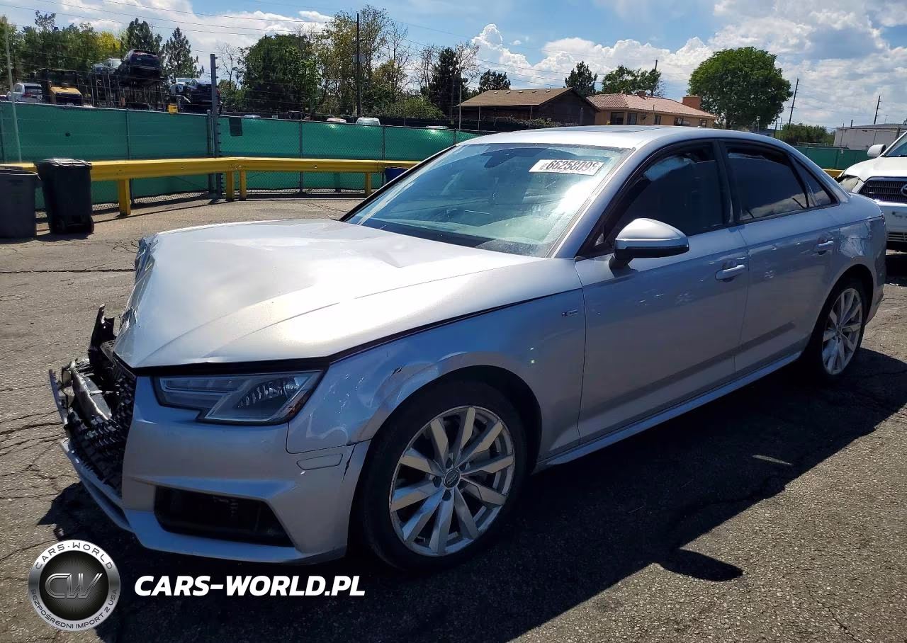 2018 Audi A4 Premium VIN:WAUDNAF44JN017145 - 1