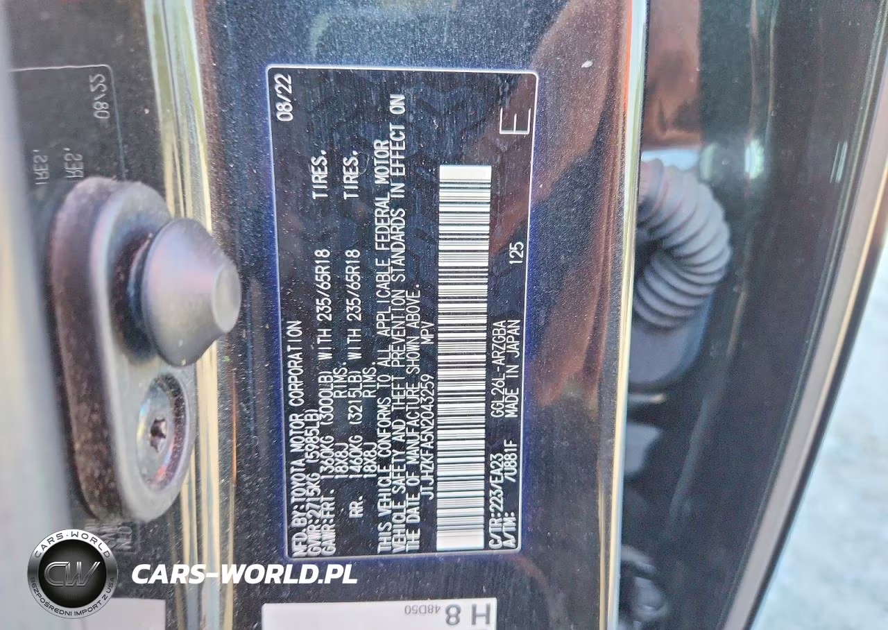 2022 Lexus Rx 350 L VIN:JTJHZKFA5N2043259 - 13