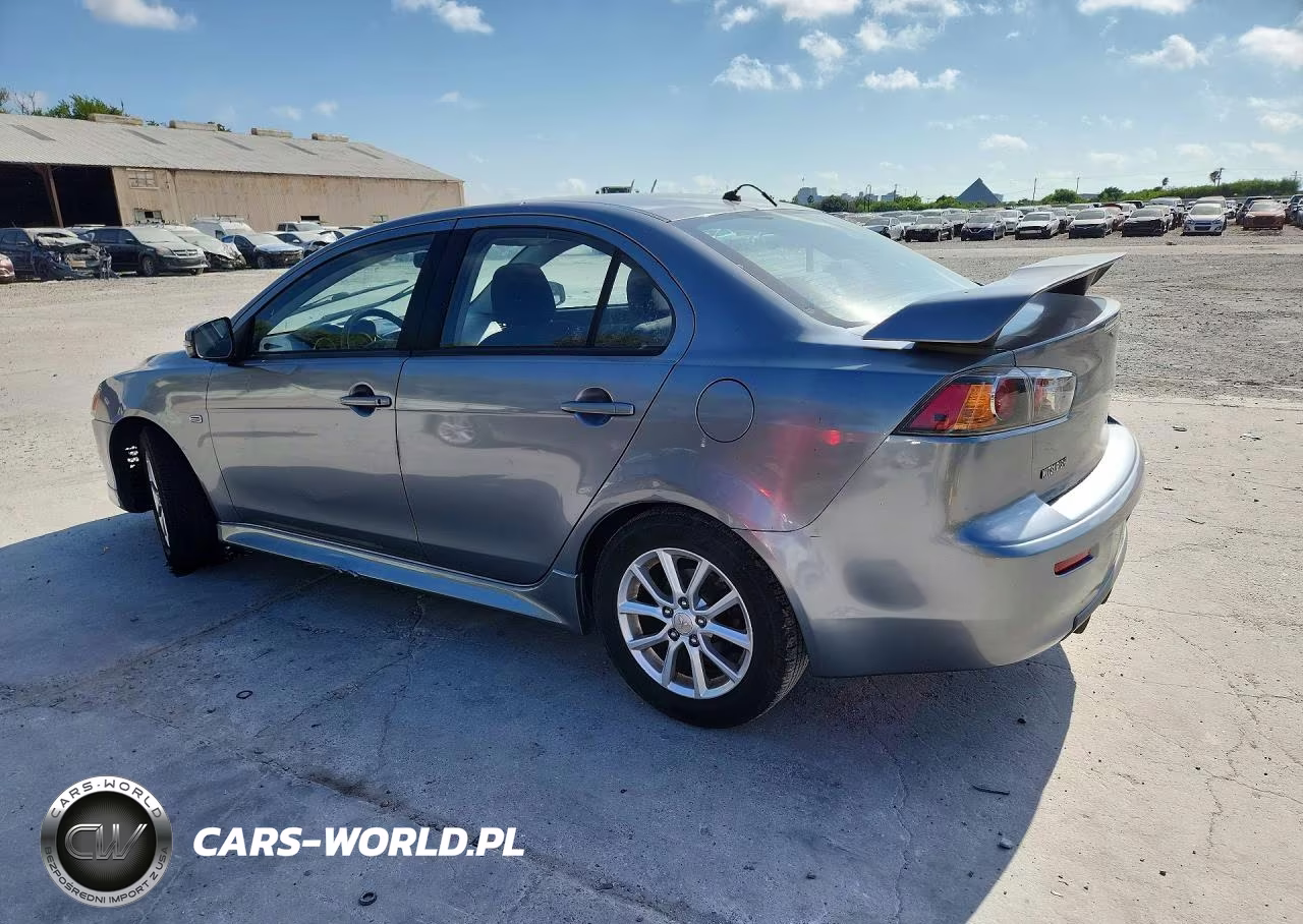 2015 Mitsubishi Lancer Es VIN:JA32U2FU6FU026248 - 2