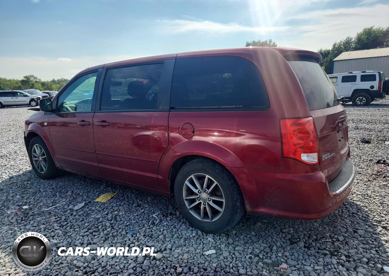 2014 Dodge Grand Caravan Se VIN:2C4RDGBG5ER372882 - 2