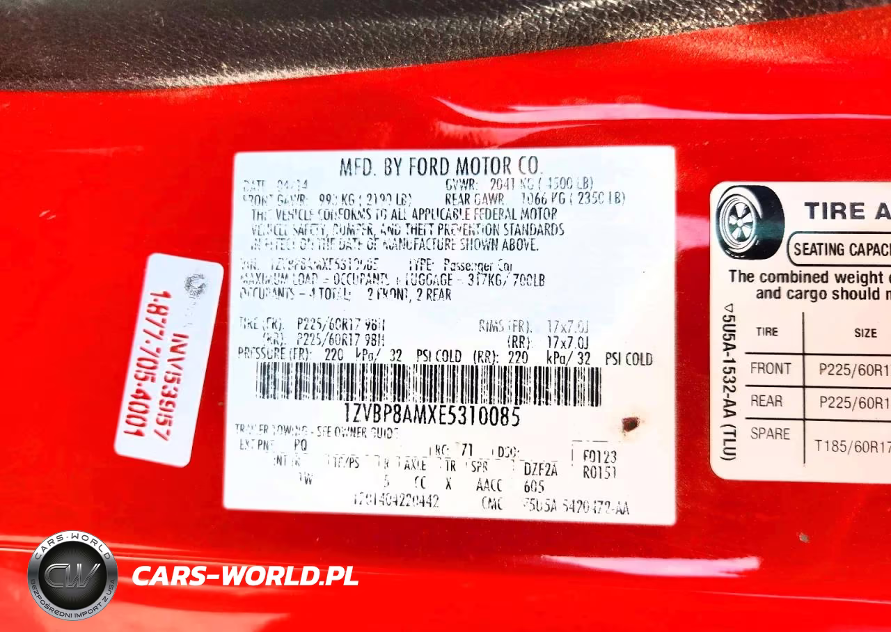 2014 Ford Mustang VIN:1ZVBP8AMXE5310085 - 12