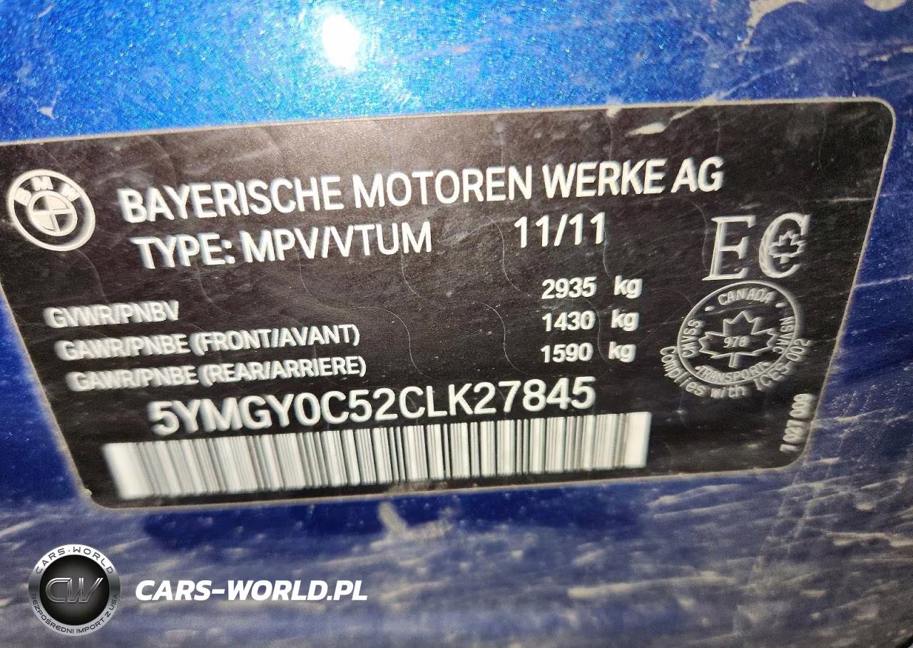 2012 BMW X5 M VIN:5YMGY0C52CLK27845 - 13