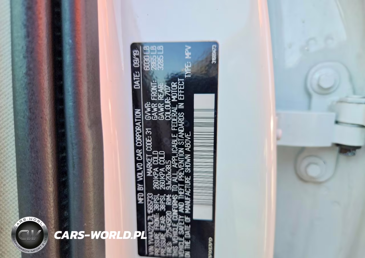 2020 Volvo Xc90 T6 Inscription VIN:YV4A221L7L1565733 - 13
