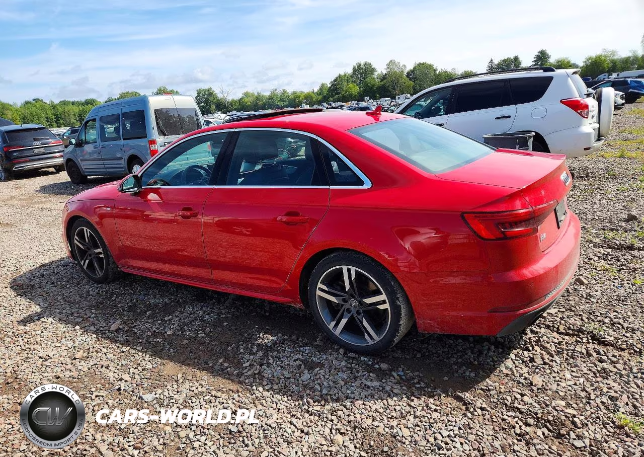 2017 Audi A4 Premium Plus VIN:WAUPNAF40HN068987 - 2