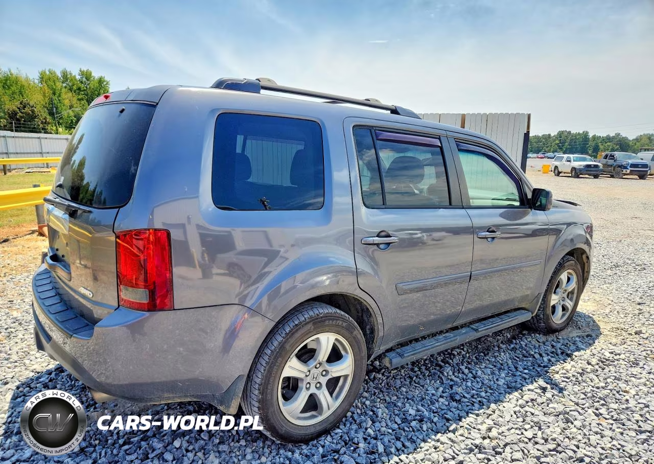 2014 Honda Pilot Exl VIN:5FNYF4H61EB012720 - 3