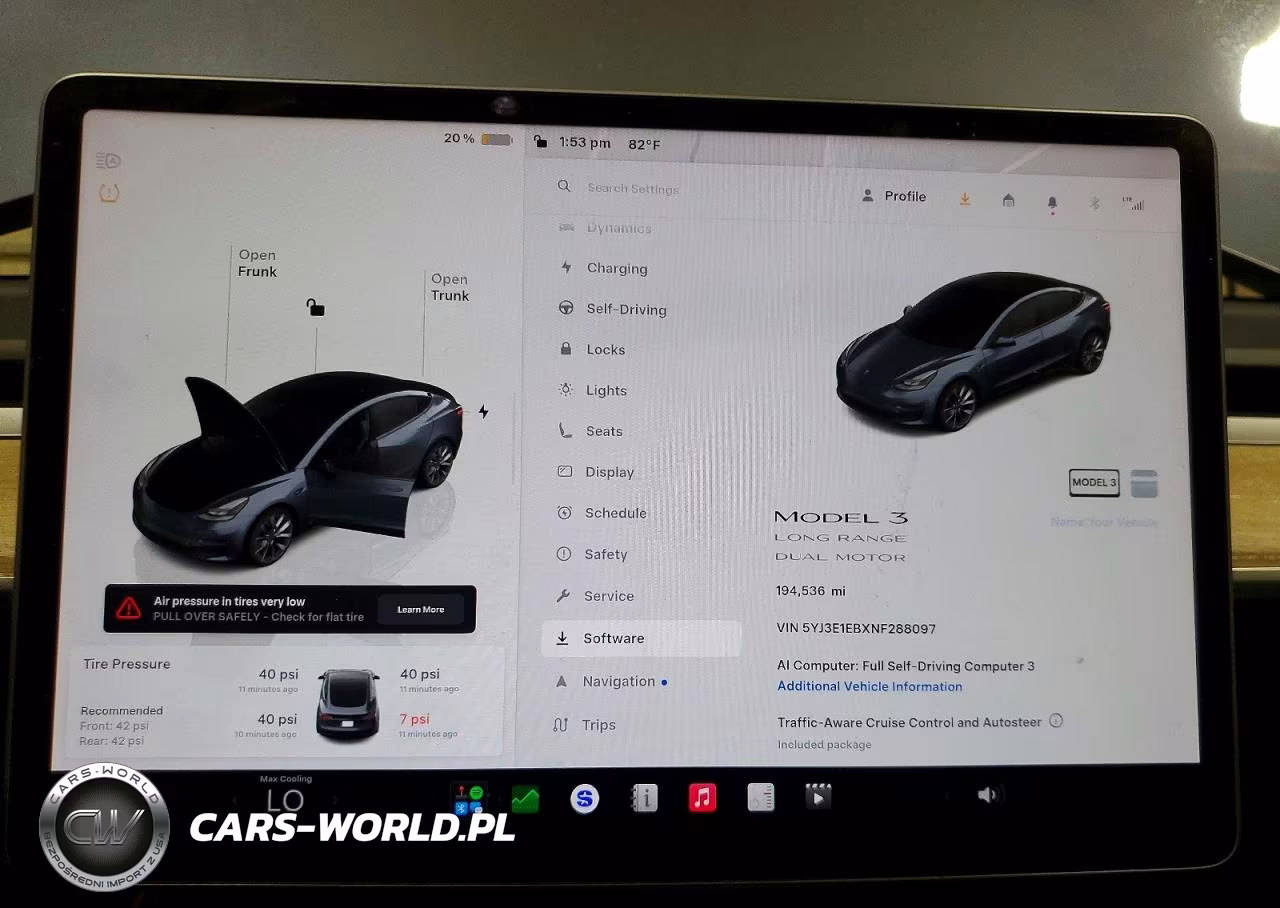 2022 Tesla Model 3 VIN:5YJ3E1EBXNF288097 - 9