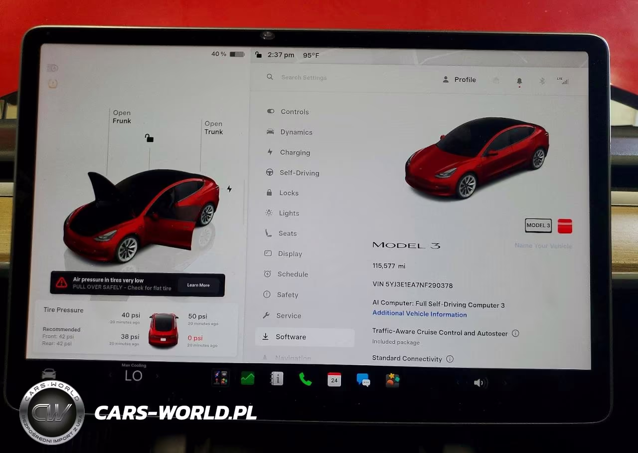 2022 Tesla Model 3 VIN:5YJ3E1EA7NF290378 - 9