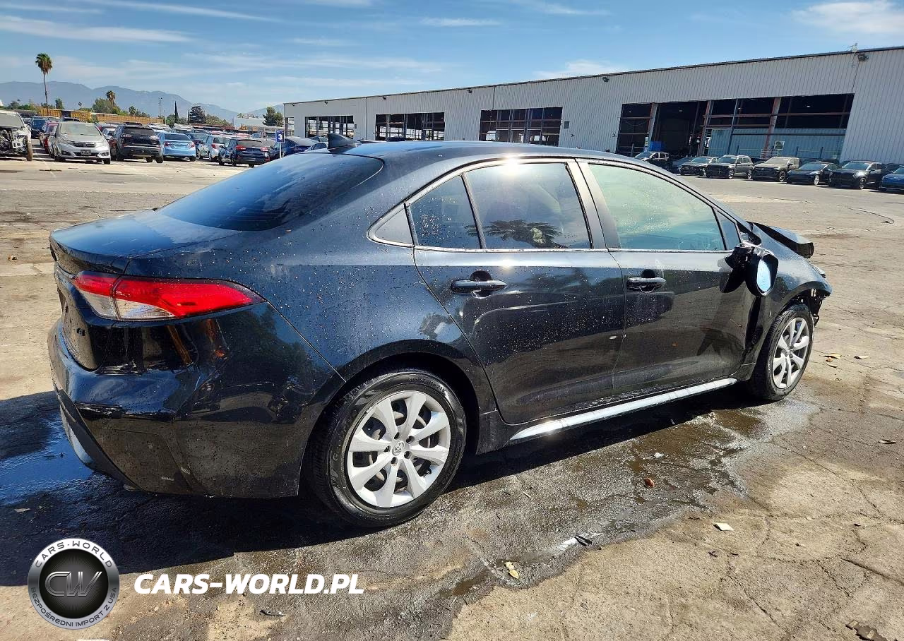 2022 Toyota Corolla Le VIN:JTDEPMAEXNJ230701 - 3