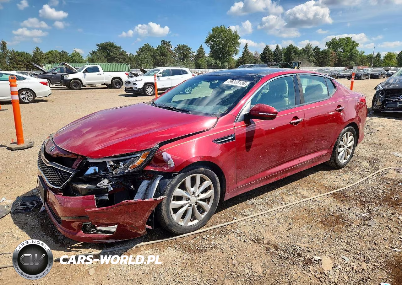 2015 Kia Optima Ex VIN:5XXGN4A78FG408448 - 1