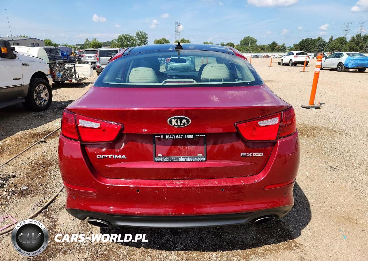 2015 Kia Optima Ex VIN:5XXGN4A78FG408448 - 6