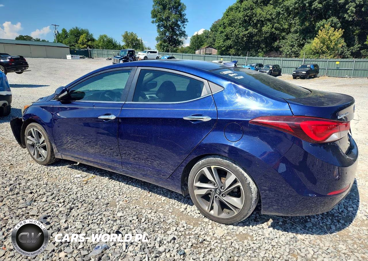 2014 Hyundai Elantra Limited VIN:5NPDH4AE1EH478563 - 2