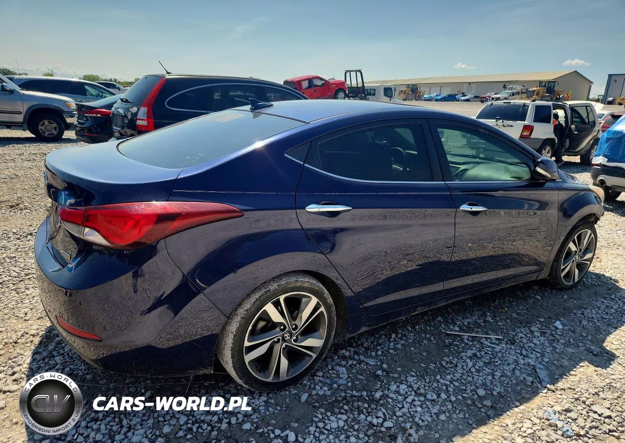 2014 Hyundai Elantra Limited VIN:5NPDH4AE1EH478563 - 3