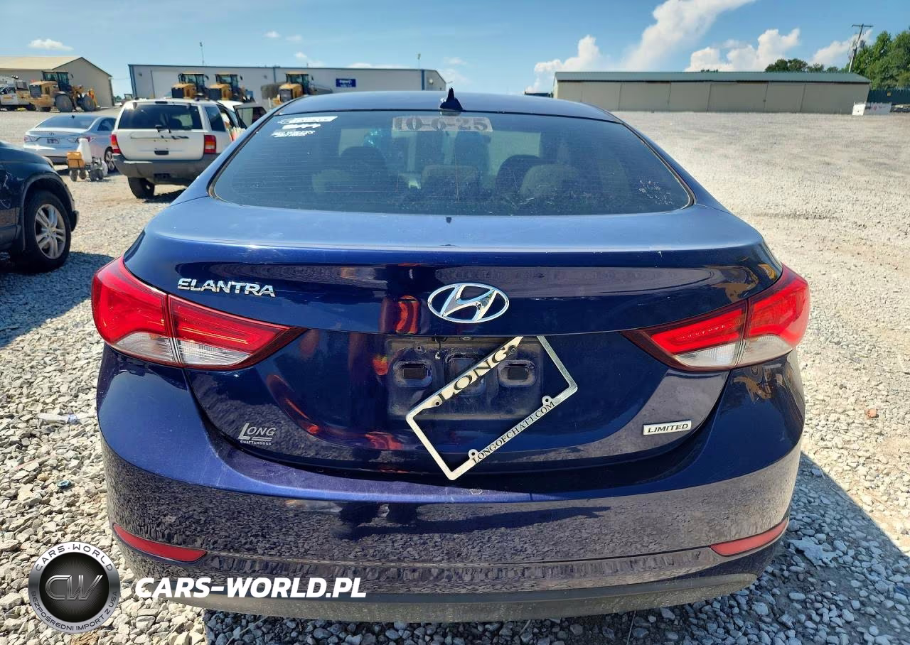 2014 Hyundai Elantra Limited VIN:5NPDH4AE1EH478563 - 6