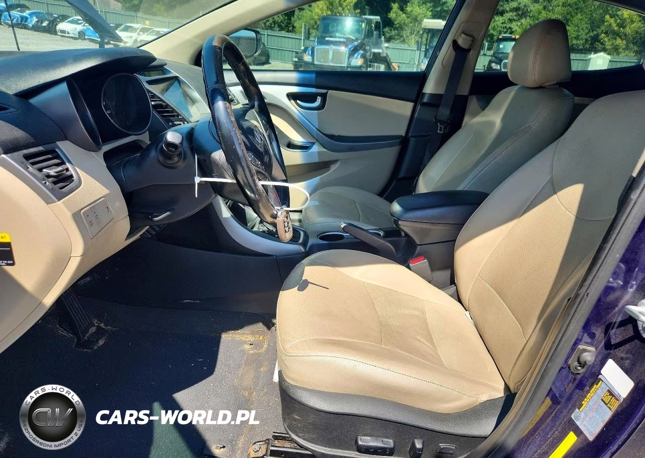 2014 Hyundai Elantra Limited VIN:5NPDH4AE1EH478563 - 7