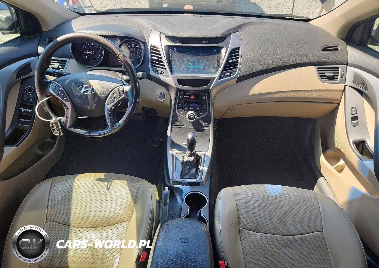 2014 Hyundai Elantra Limited VIN:5NPDH4AE1EH478563 - 8