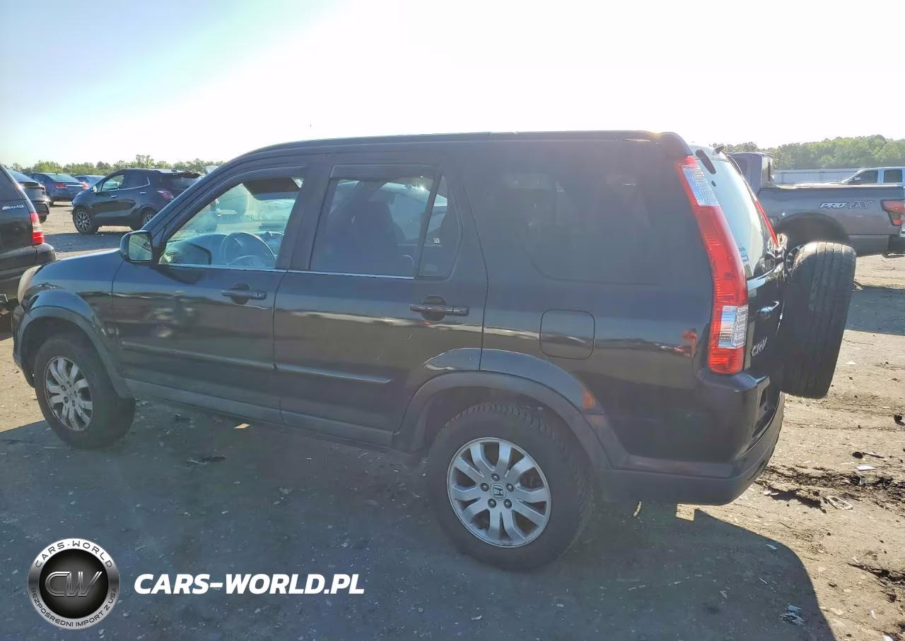 2005 Honda Cr-V Se VIN:SHSRD78925U321594 - 2