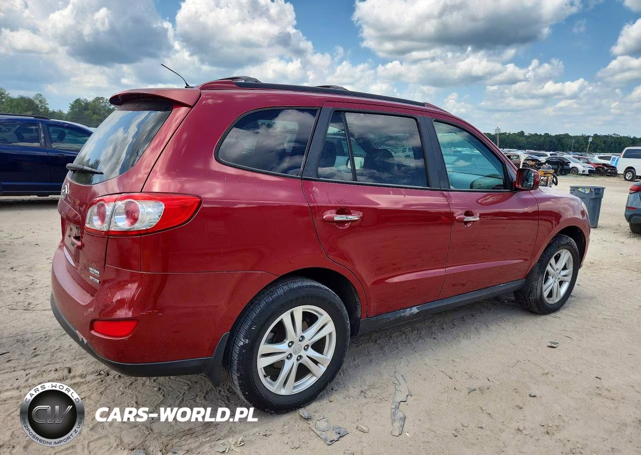 2012 Hyundai Santa Fe Limited VIN:5XYZK4AG4CG163110 - 3