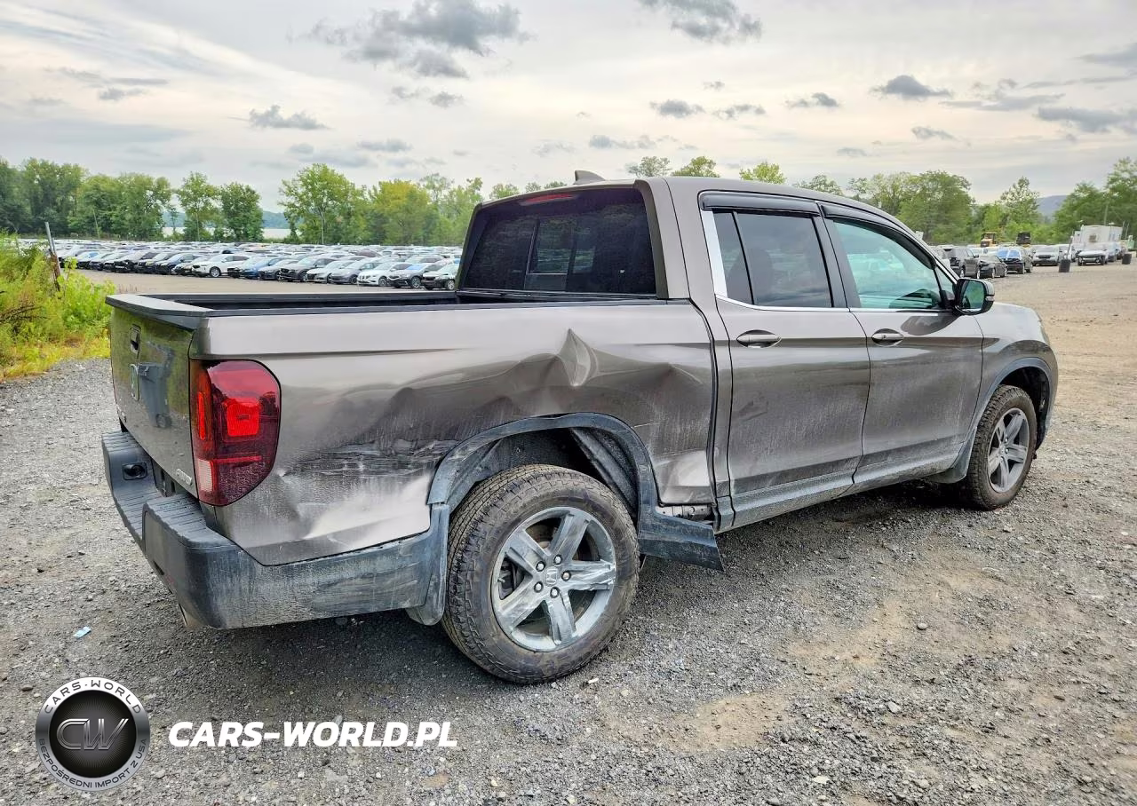 2023 Honda Ridgeline Rtl VIN:5FPYK3F59PB009719 - 3