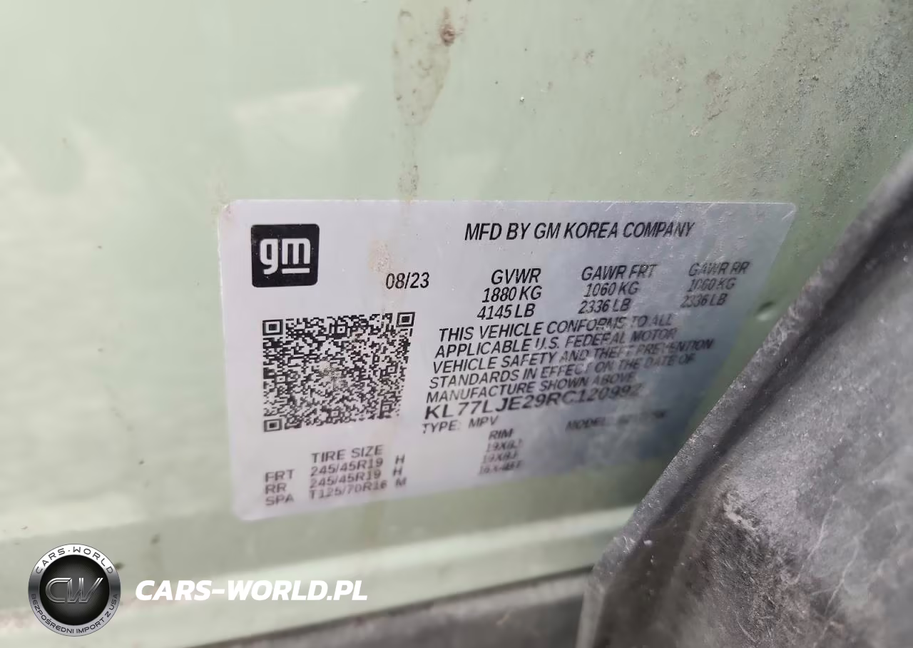 2024 Chevrolet Trax 2Rs VIN:KL77LJE29RC120992 - 13