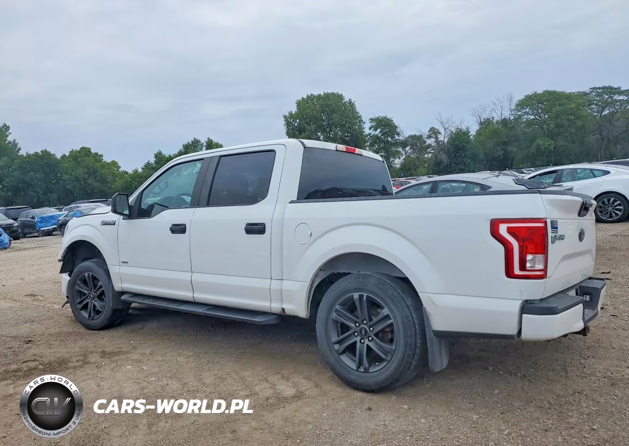 2017 Ford F150 Supercrew VIN:1FTEW1EP1HFC44684 - 2