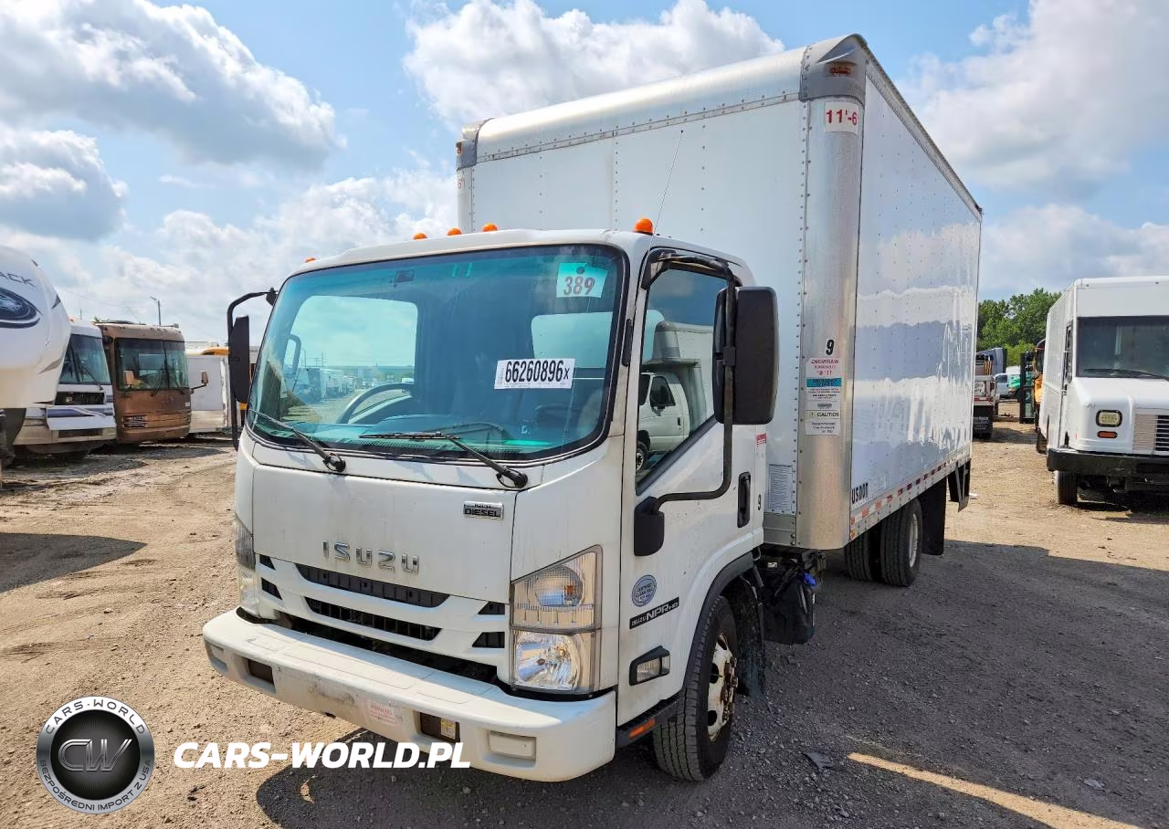 2018 Isuzu Npr Hd Box Truck