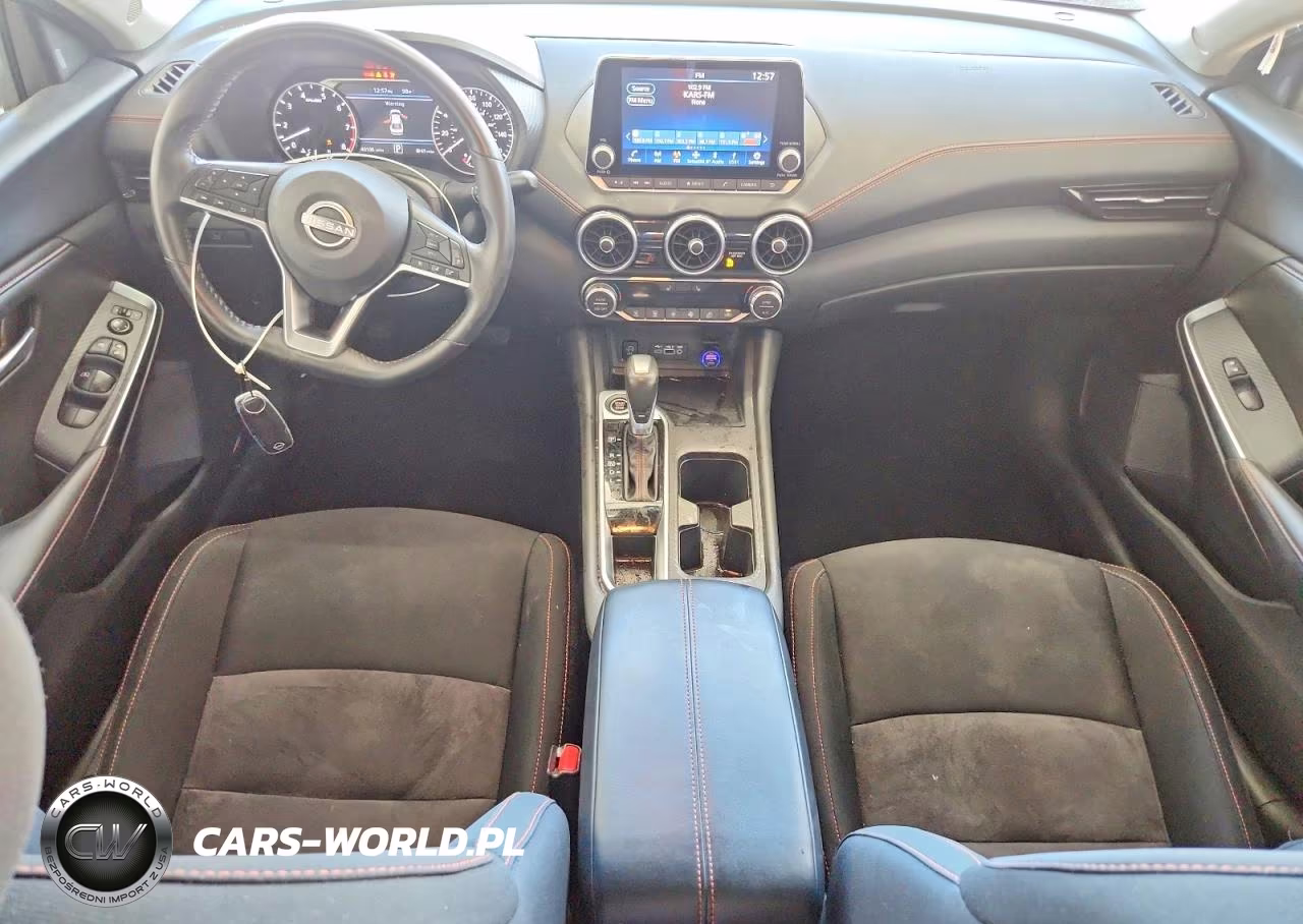 2025 Nissan Sentra Sr VIN:3N1AB8DV2SY309855 - 8