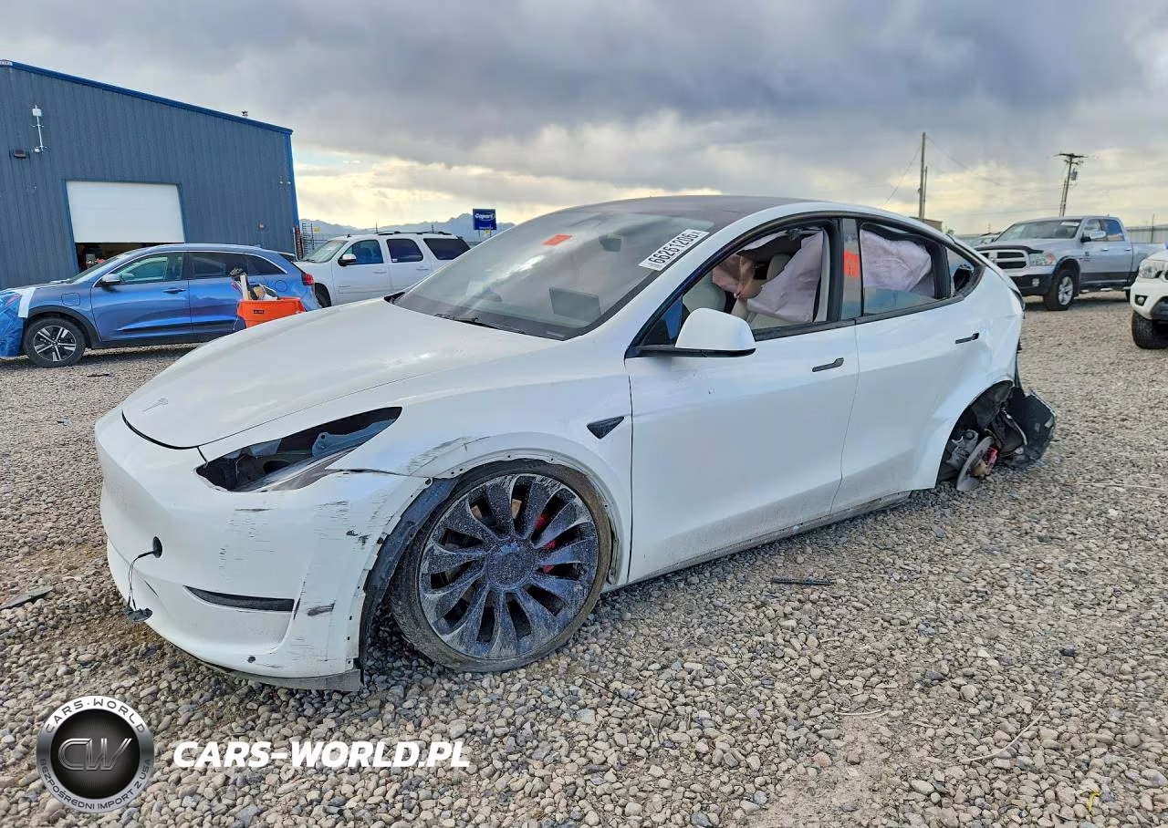 2023 Tesla Model Y VIN:7SAYGDEF1PF712860 - 1