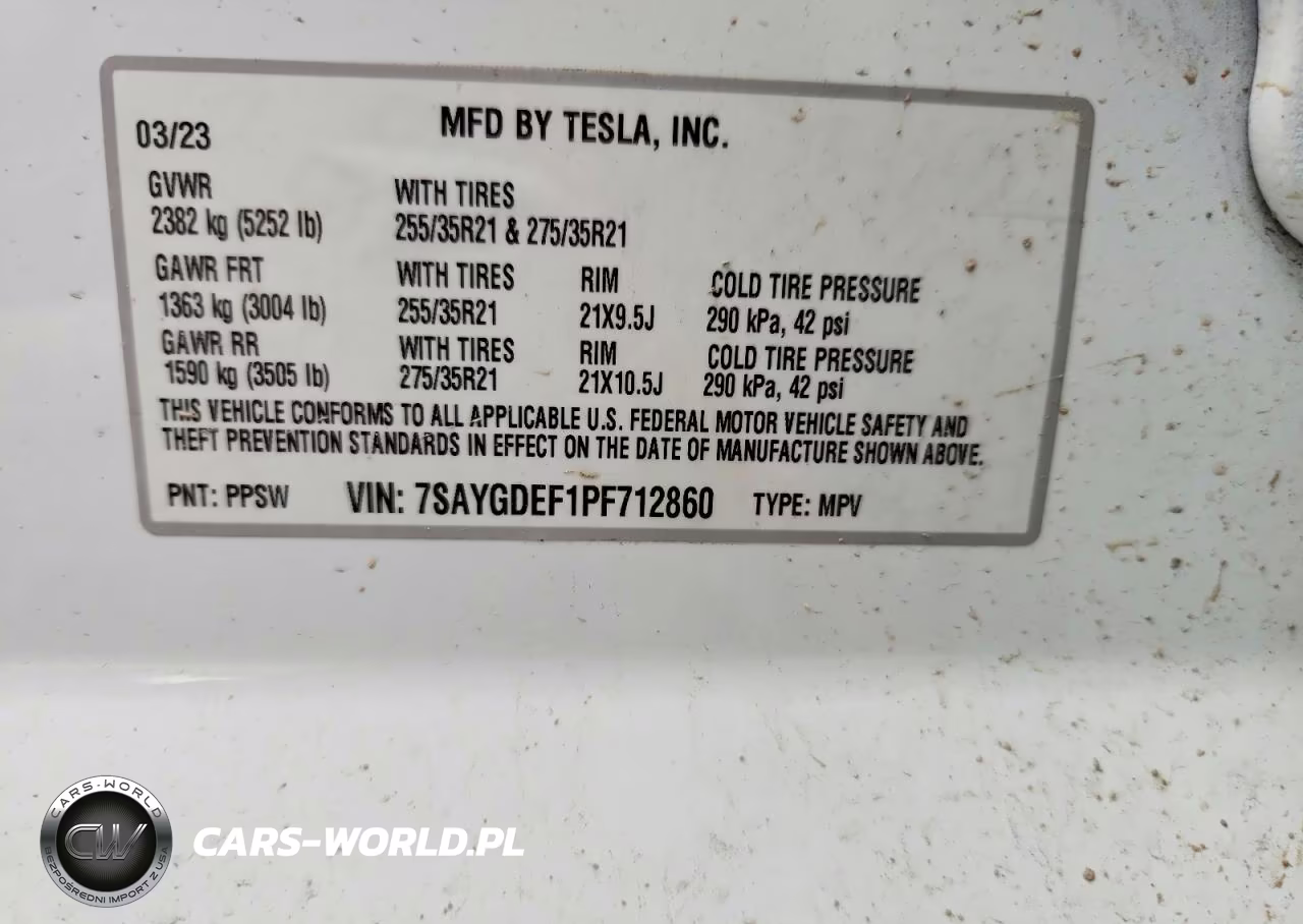 2023 Tesla Model Y VIN:7SAYGDEF1PF712860 - 12
