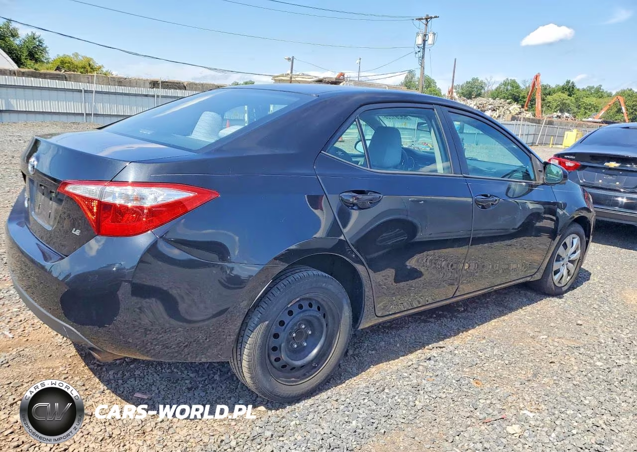 2014 Toyota Corolla Le VIN:2T1BURHEXEC009836 - 3