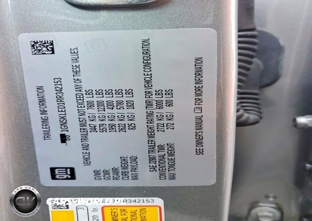 2024 Chevrolet Tahoe K1500 VIN:1GNSKLED1RR342153 - 13