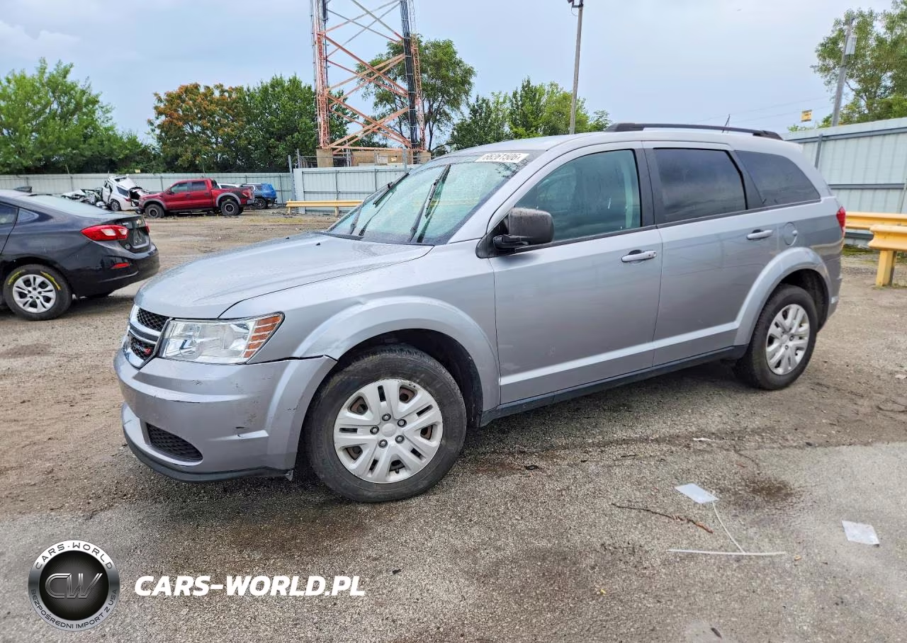 2018 Dodge Journey Se VIN:3C4PDCAB2JT254060 - 1
