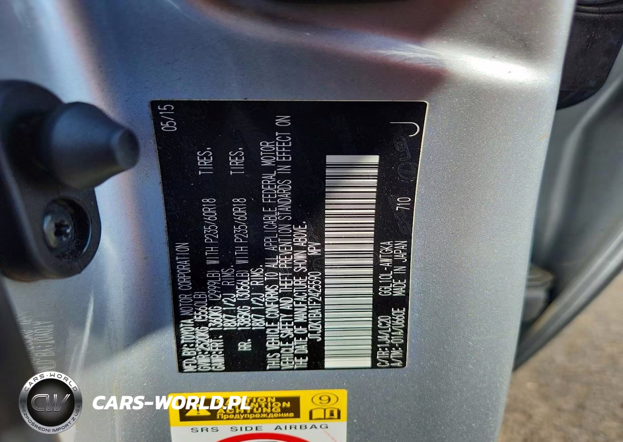 2015 Lexus Rx 350 Base VIN:JTJZK1BA1F2425590 - 13