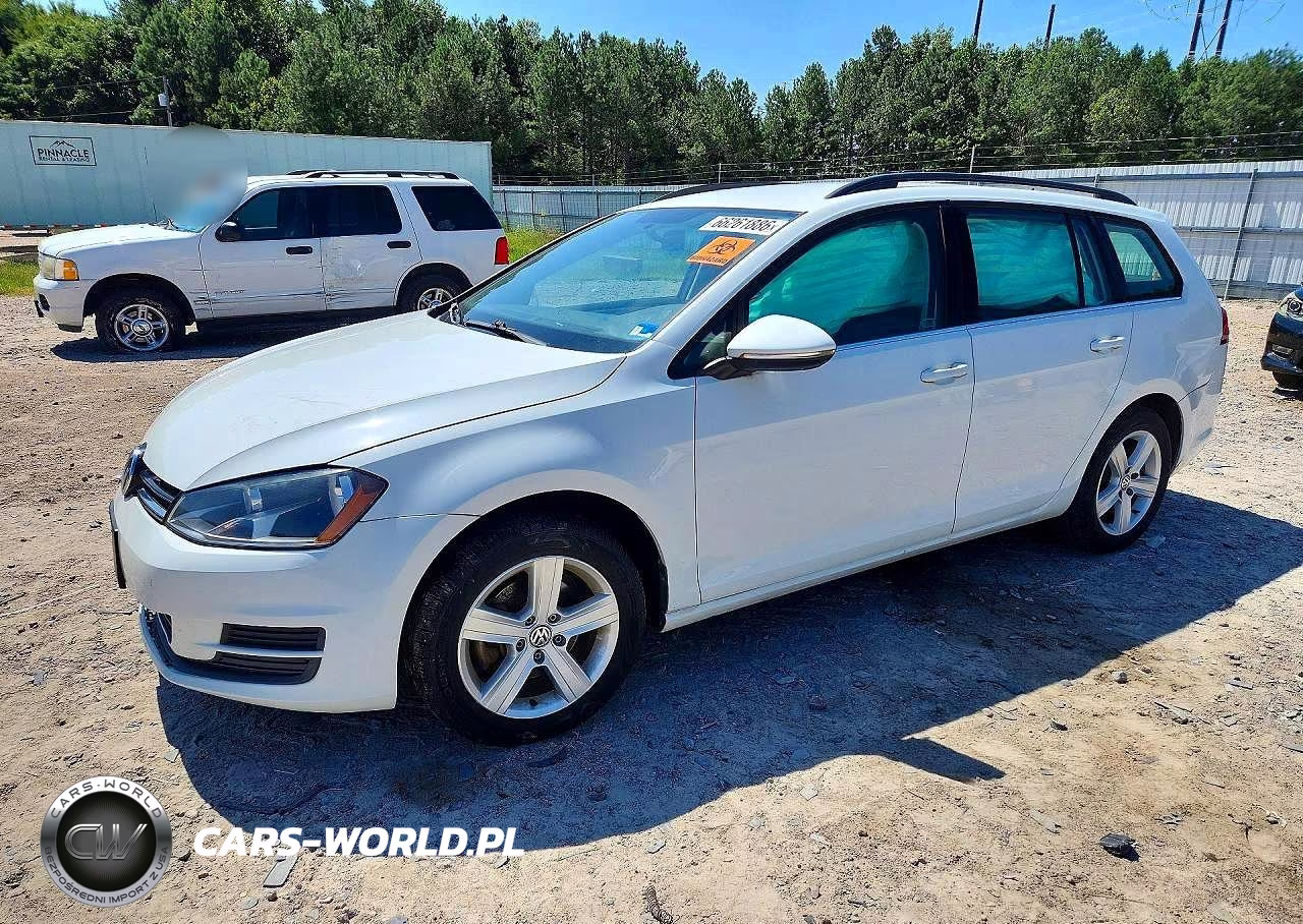 2015 Volkswagen Golf Sportwagen Tdi S VIN:3VWCA7AU7FM513723 - 1