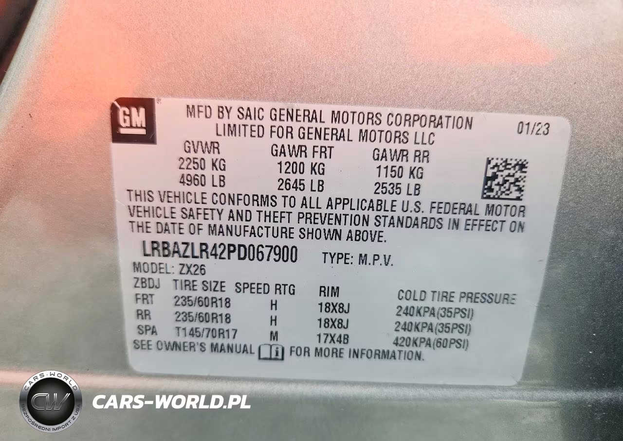 2023 Buick Envision Preferred VIN:LRBAZLR42PD067900 - 13