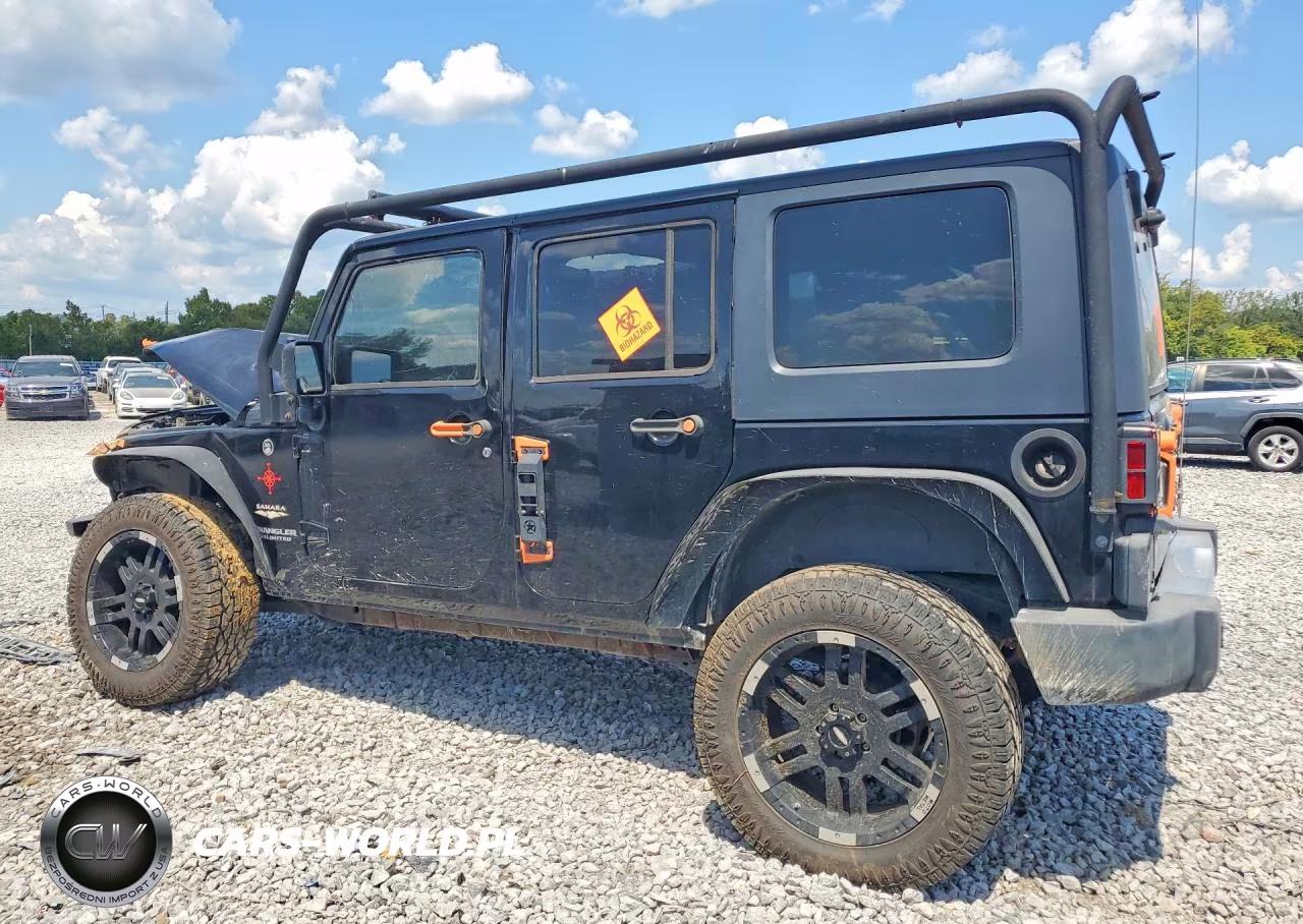 2008 Jeep Wrangler Unlimited Sahara VIN:1J8GA59138L533712 - 2