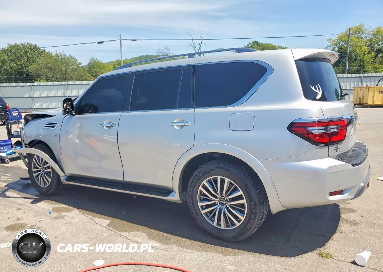 2022 Nissan Armada Sl VIN:JN8AY2BA6N9390978 - 2