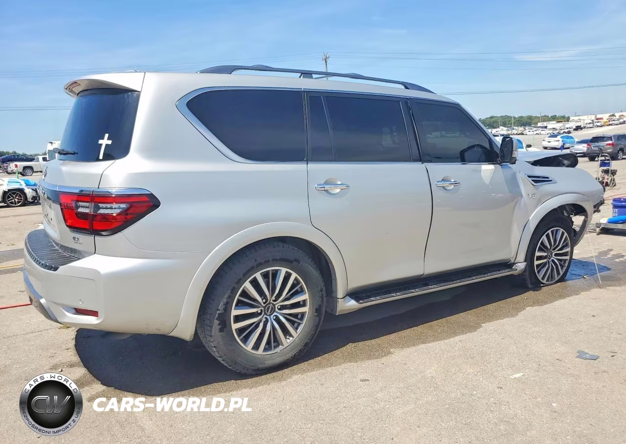 2022 Nissan Armada Sl VIN:JN8AY2BA6N9390978 - 3