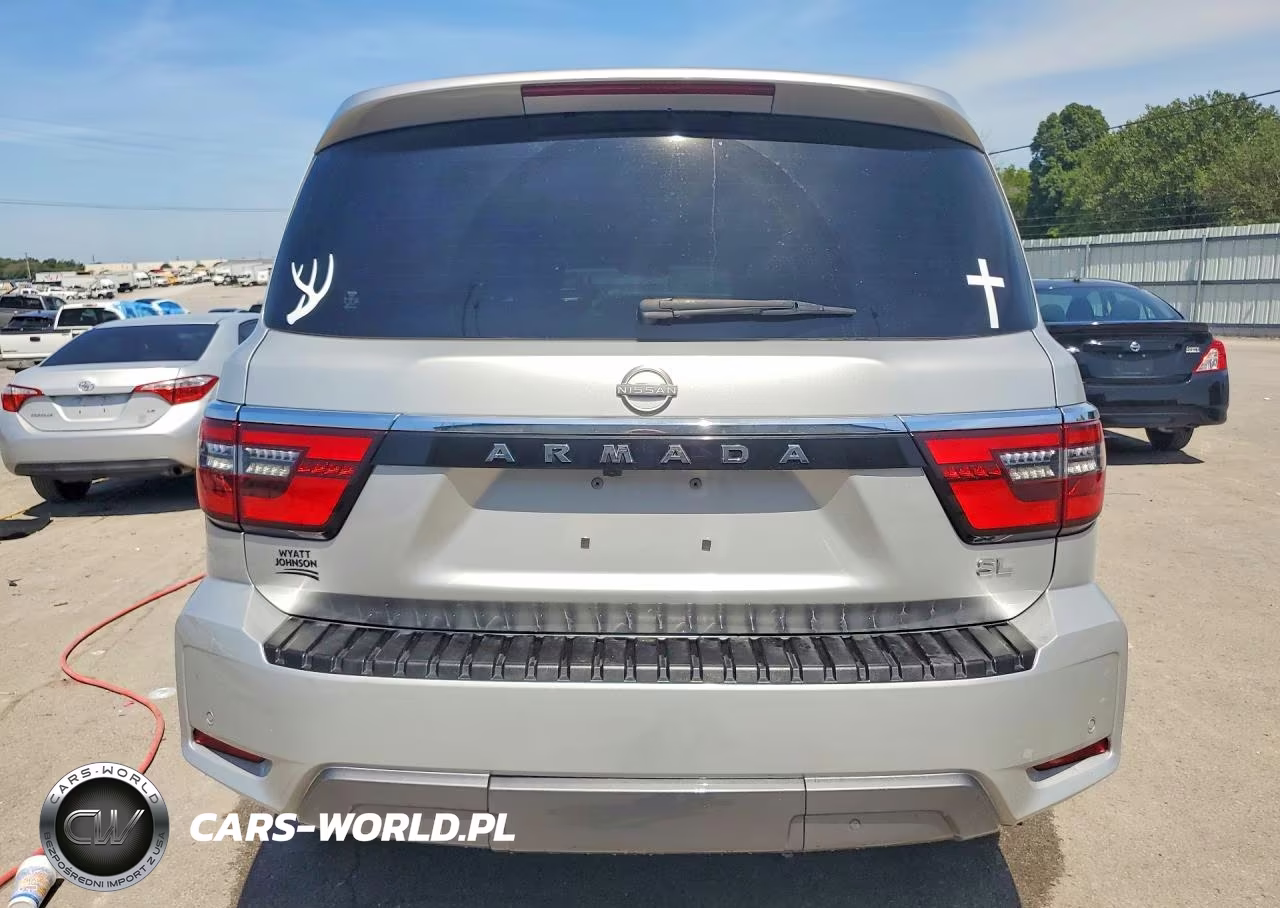 2022 Nissan Armada Sl VIN:JN8AY2BA6N9390978 - 6