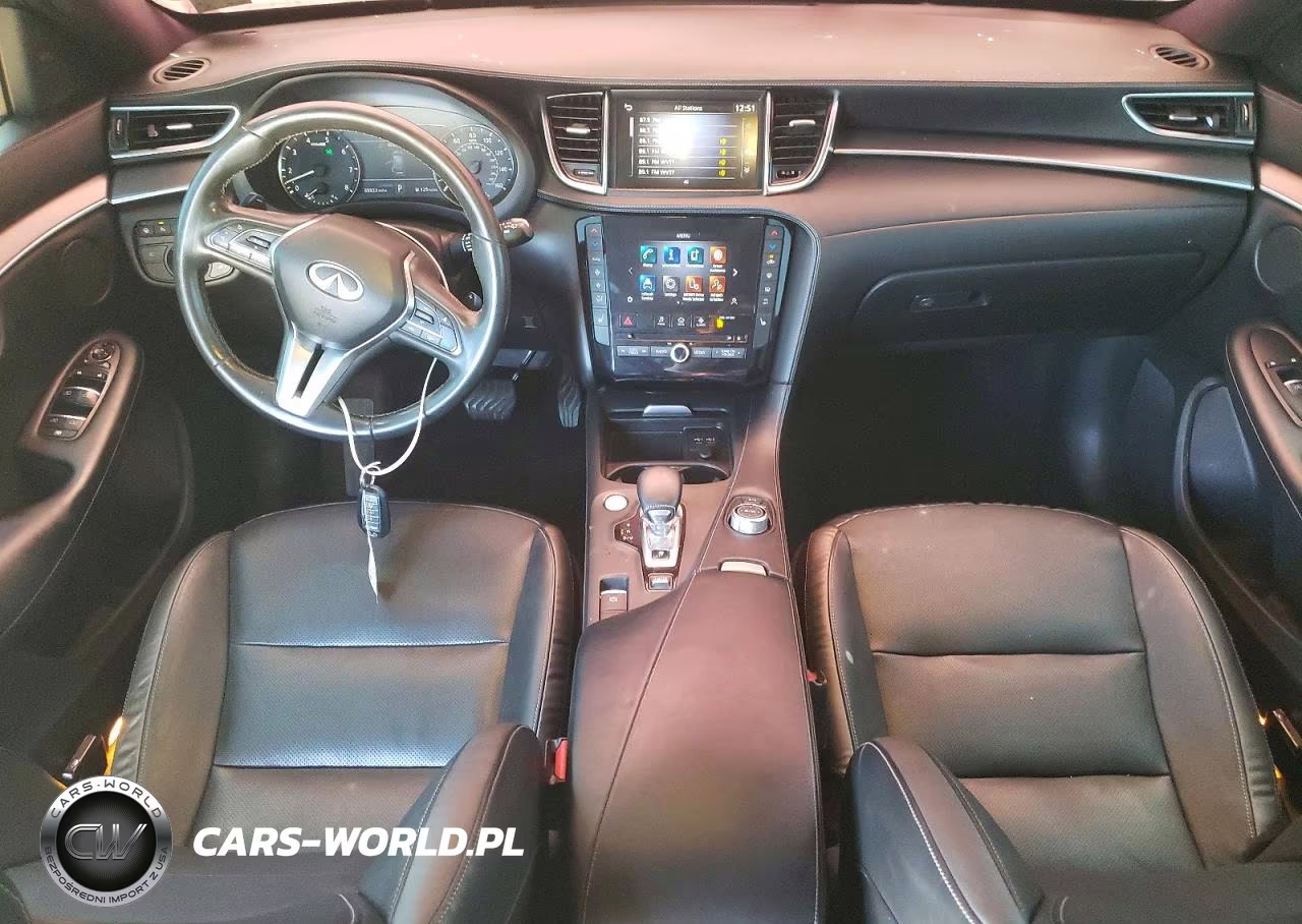 2022 Infiniti Qx50 Luxe VIN:3PCAJ5BB5NF115215 - 8