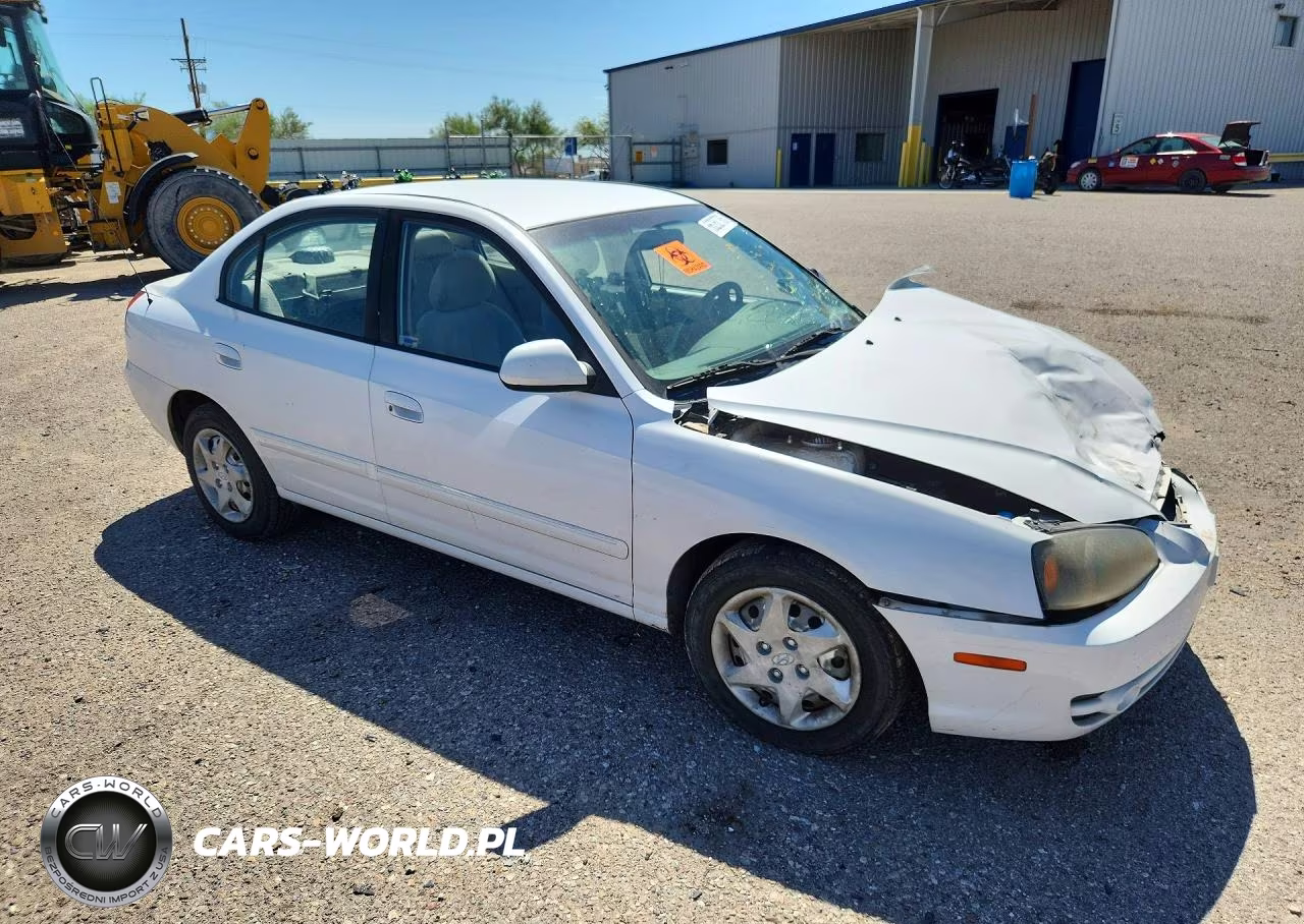 2005 Hyundai Elantra Gls VIN:KMHDN46D55U049131 - 4