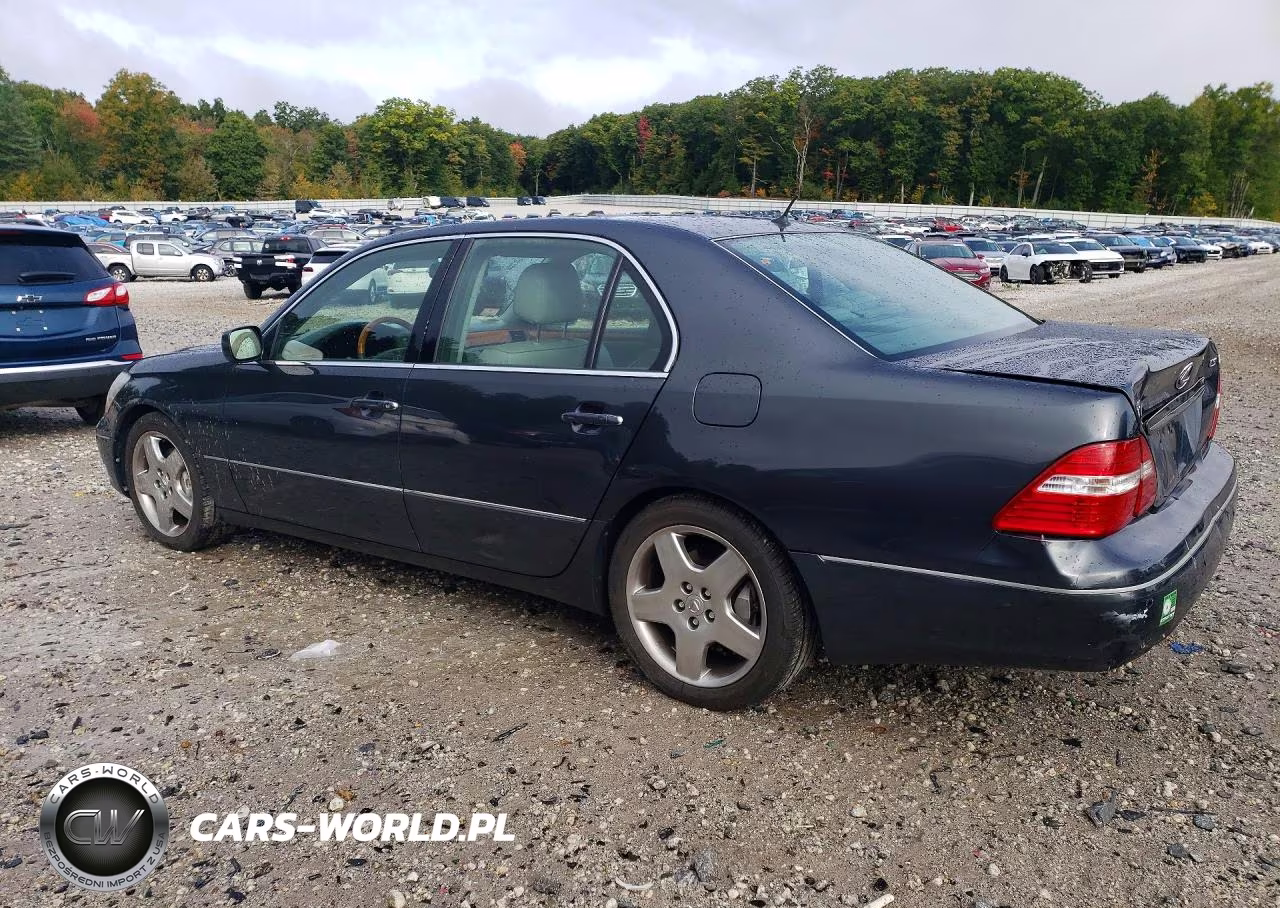 2005 Lexus Ls 430 VIN:JTHBN36F355010635 - 2