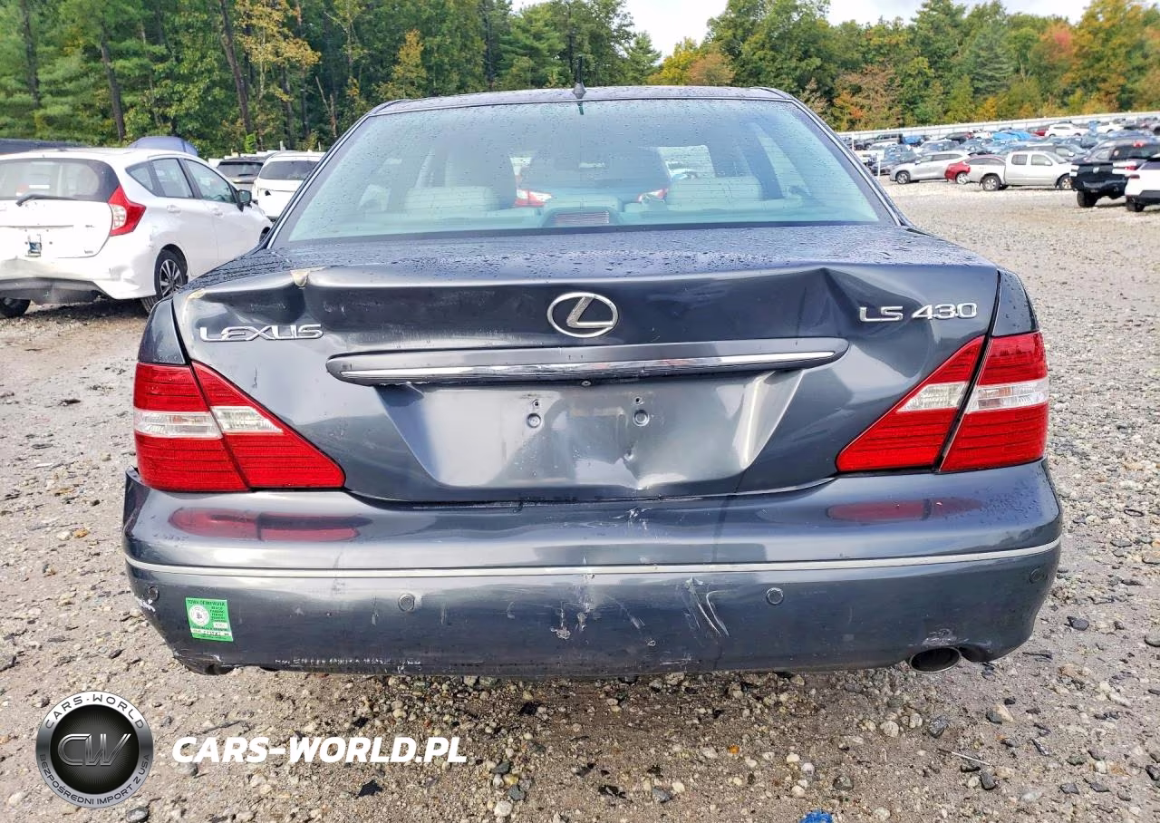 2005 Lexus Ls 430 VIN:JTHBN36F355010635 - 6