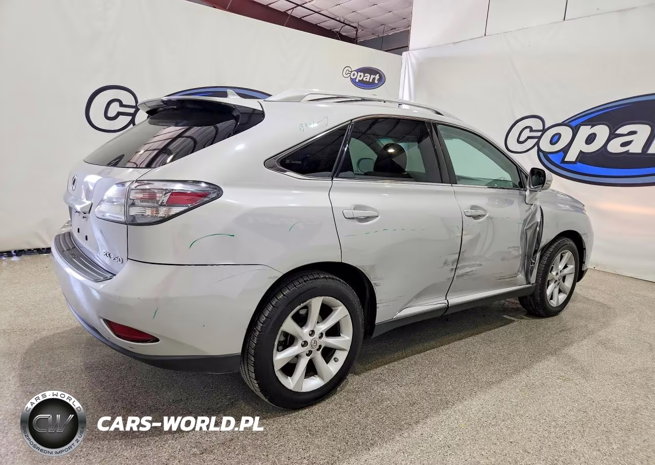 2010 Lexus Rx 350 VIN:2T2ZK1BA9AC021820 - 3
